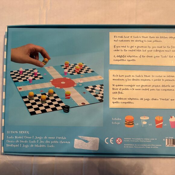 2 BALVI Board Games LUDO'S DINER & THE PERFECT BURGER 2-4 Players Ages 8+ NEW - Picture 7 of 8